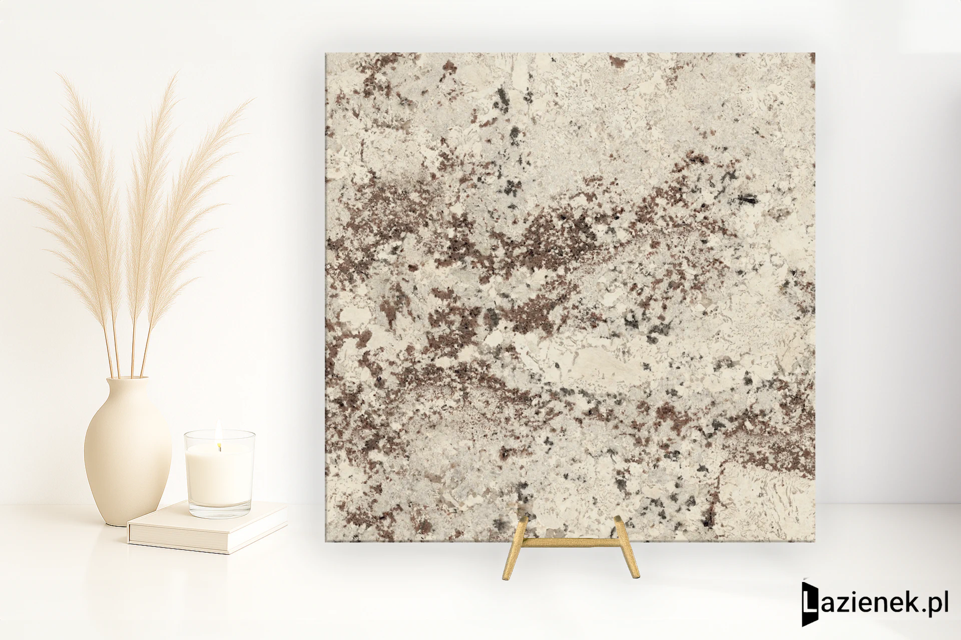 Graniti Fiandre Marble Lab Alaska White naturalna 60x60 cm gr. 8 mm - płytka rektyfikowana / AS304X860